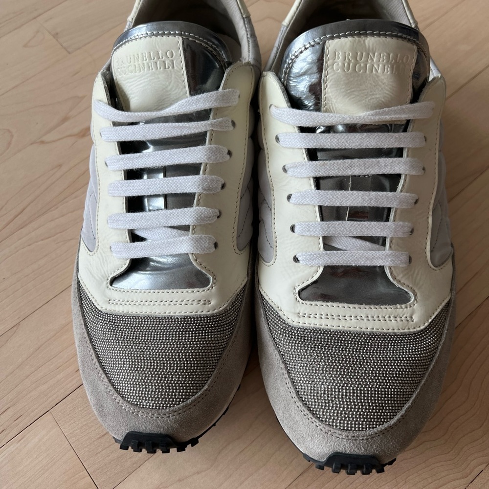 Brunello Cuccinelli leather sneakers
